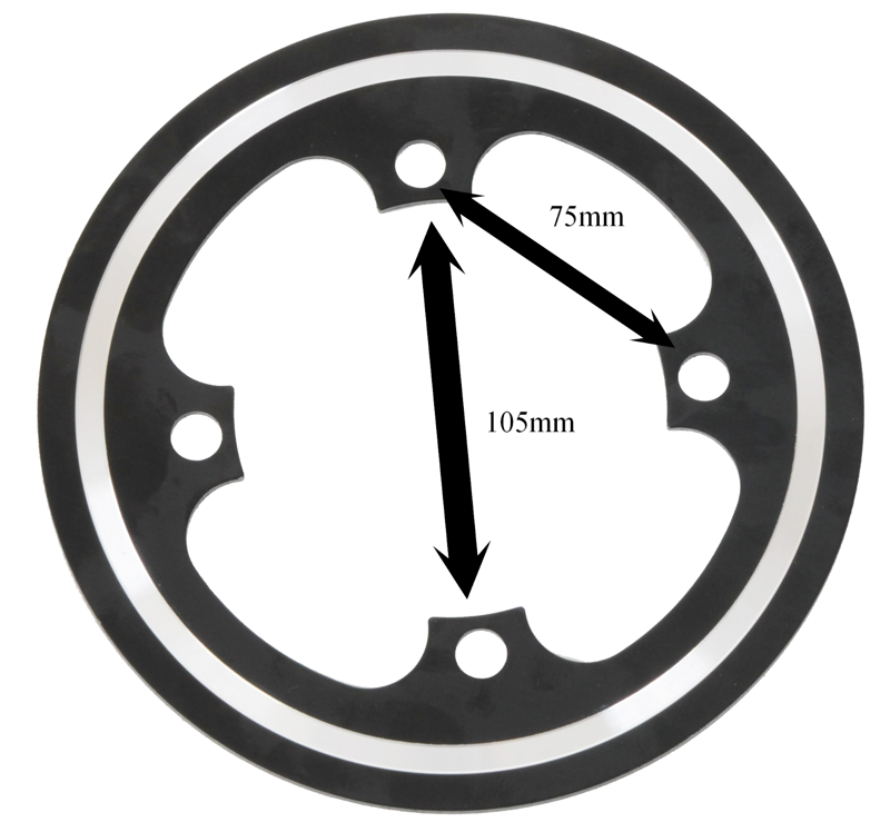 Alloy Bosch Electric Bike Chainguard 38T-2